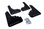 Rally Armor UR Mudflaps Black Urethane Silver Logo 2005-2009 Legacy   2005-2009 Outback   2005-2009 LGT Hot on Sale