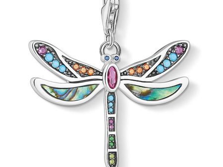 Sterling Silver thomas Sabo Charm Club Dragonfly Fashion