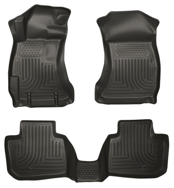 Husky Liners WeatherBeater Front & 2nd Seat Floor Liners 2013-2014 Legacy   2013-2014 Outback Supply