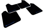 Rally Armor Universal UR Mudflaps Black Urethane Blue Logo Discount