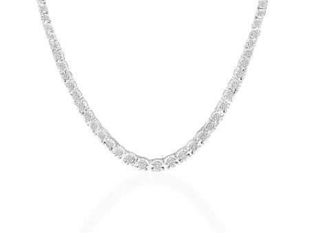 Sterling Silver 1 3 Carat Diamond Chain Online Hot Sale