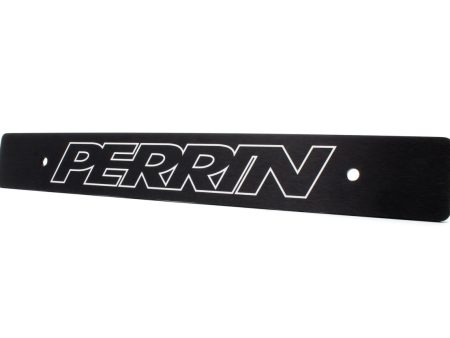 Perrin License Plate Delete Reversible Black 2006-2017 WRX   2016-2017 STI   2022-2024 BRZ For Discount