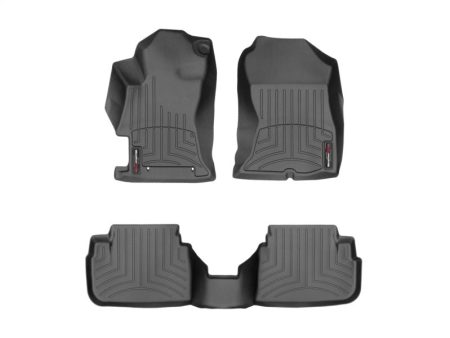 Weathertech DigitalFit Floorliner Front and Rear Black 2017-2019 Impreza   2018-2019 Crosstrek Sale