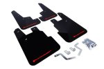 Rally Armor UR Mudflaps Black Urethane Red Logo 2014-2018 Forester For Discount