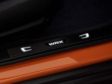 Subaru OEM Illuminated WRX Logo Door Sill Plates 2022-2024 WRX Online Hot Sale