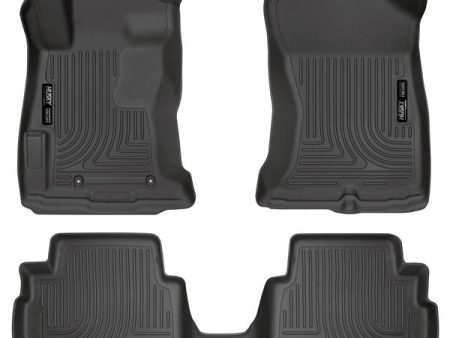 Husky Liners WeatherBeater Front & 2nd Seat Floor Liners 2017-2019 Impreza   2018-2019 Crosstrek Online Sale