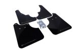 Rally Armor UR Mudflaps Black Urethane Grey Logo 2009-2013 Forester   2009-2013 FXT Supply