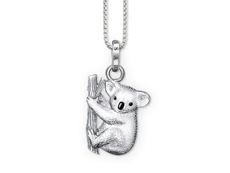 Thomas Sabo Sterling Silver Koala Special Edition Pendant on 45cm Chain Online Hot Sale