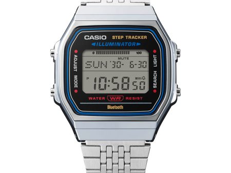 Casio ABL100WE-1A Bluetooth Step Tracker Digital For Discount