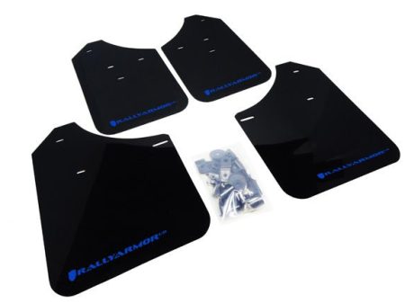 Rally Armor UR Mudflaps Black Urethane Blue Logo 2002-2007 Impreza   2002-2007 WRX   2004-2007 STI Cheap