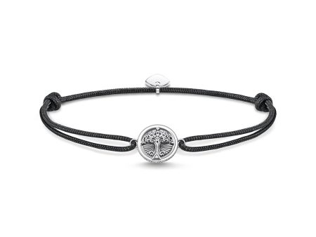 Thomas Saboo Sterling Silver Black Tree of Love 16-27cm Bracelet Cheap