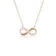 Georgini Rose Gold Plated Sterling Silver Zirconia Forever Infinity Pendant Online Hot Sale