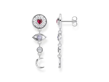 Thomas Sabo Sterling Silver Heritage White CZ Drop Single Cuff Earring Online Hot Sale