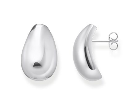 Thomas Sabo Sterling Silver Essential Drop Shape Stud Earrings Hot on Sale