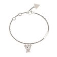 Guess Stainless Steel Small Teddy Bear Bracelet For Sale