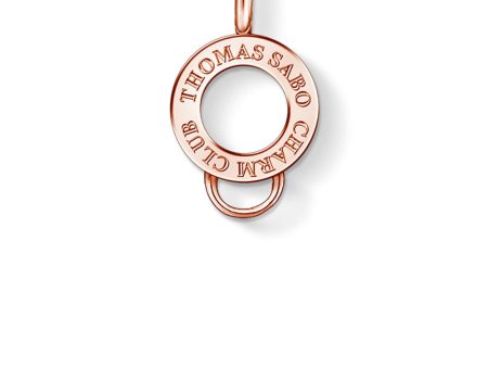 Rose Plated Sterling Silver Thomas Sabo Charm Club Carrier Online Hot Sale