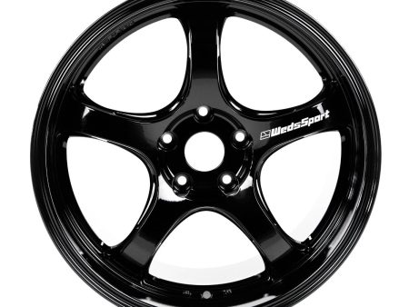 WedsSport RN-05M Gloss Black 18x9.5 5x114.3 +38mm Offset For Discount