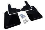 Rally Armor UR Mudflaps Black Urethane Grey Logo 2008-2011 Impreza   2008-2010 WRX on Sale