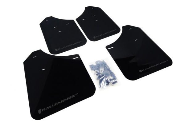 Rally Armor UR Mudflaps Black Urethane Grey Logo 2002-2007 Impreza   2002-2007 WRX   2004-2007 STI Fashion