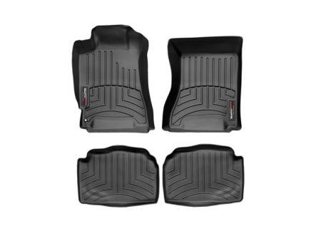 Weathertech DigitalFit Floorliner Black Front and Rear Combo 2003-2008 Forester on Sale