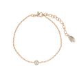 Georgini Rose Gold Plated Sterling Silver Dotti Bracelet Fashion