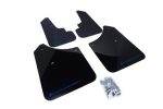 Rally Armor UR Mudflaps Black Urethane Blue Logo 2003-2008 Forester   2004-2008 FXT Online