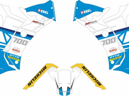 SickMotos Styles Graphics KIT White Rally Edition Yamaha Tenere 700 World Raid 2022 Sale