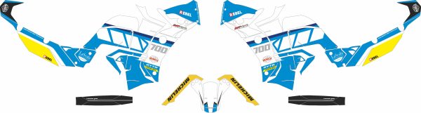 SickMotos Styles Graphics KIT White Rally Edition Yamaha Tenere 700 World Raid 2022 Sale