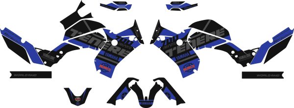 SickMotos Styles Graphics KIT Blue Edition Yamaha Tenere 700 2018-2022 Fashion