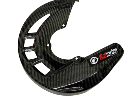 SICKMOTOS Carbon UNIVERSAL FRONT BRAKE DISC GUARD Fashion