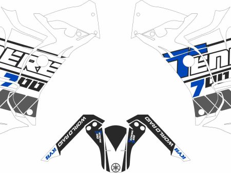 SickMotos Styles Graphics KIT Blue White Edition Yamaha Tenere 700 World Raid 2022 For Cheap