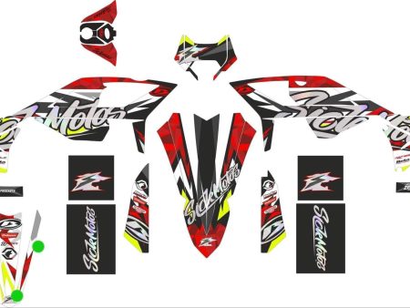 SickMotos Styles Graphics KIT SICKMOTOS Edition Fluo Yellow Chrome Holo Beta RR 50 LC Enduro 2021-2023 Online