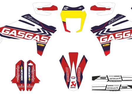 SickMotos Styles Graphics KIT Standout Edition GasGas SM 700 2022- Online Hot Sale