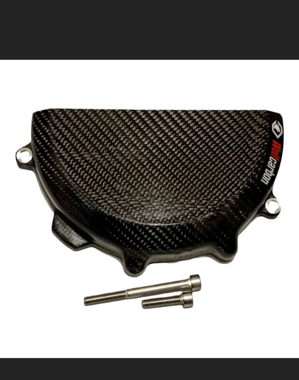 SICKMOTOS Carbon CLUTCH GUARD REKLUSE KTM HUSQ GASGAS 2T 250 300 For Discount