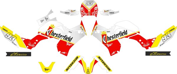 SickMotos Styles Graphics KIT Chersterfield Rally Edition Yamaha Tenere 700 2018-2022 Sale